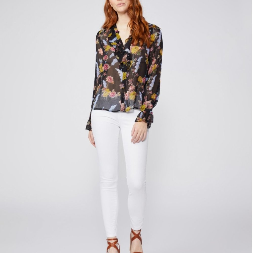 Paige Verdugo Ankle white jeans